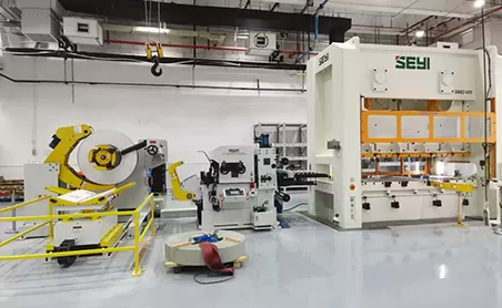 Three-in-One Press Feeder: Integrated Solution for New Energy Lithium Battery Case Stamping Automation
