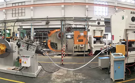 Revolutionizing Stamping Production: The Two-in-One Decoiling, Leveling & Feeding Stamping Line