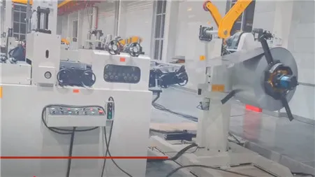 Double Head Uncoiler & Servo Feeder Production Line