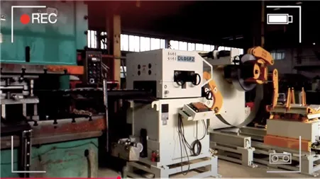 3 in 1 decoiler straightener and NC feeder for power press stamping parts