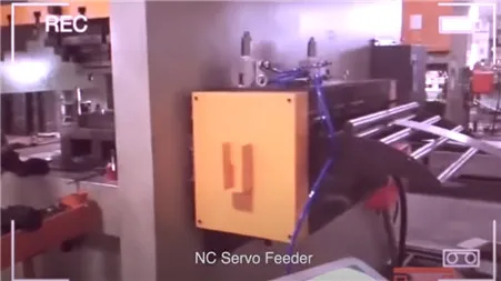 2 in 1 decoiler straightener complete feed line