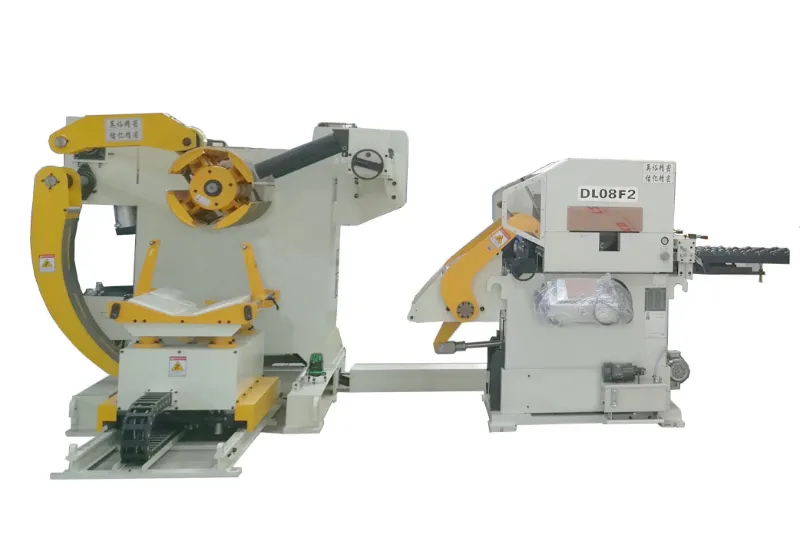 3 in1 Decoiler Leveler Feeder For Medium Plate（0.5-4.5mm）