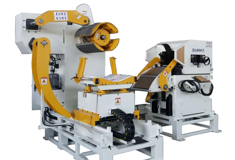 3 in1 Decoiler Leveler Feeder For Medium Plate（0.5-4.5mm）
