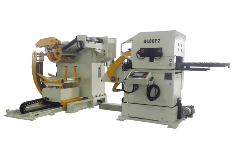 3 in1 Decoiler Leveler Feeder For Medium Plate（0.5-4.5mm）