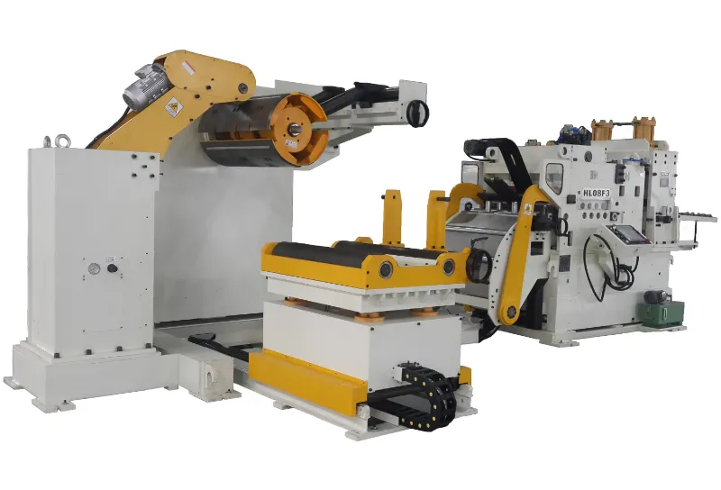 3 in 1 Decoiler Straightener Feeder For High-Tension Plate（0.6-6.0mm）