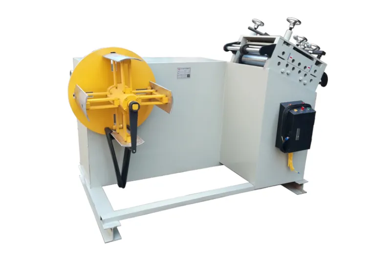 GO Type 2 In 1 Uncoiler Leveler For Sheet Thickness: 0.5-3.0mm