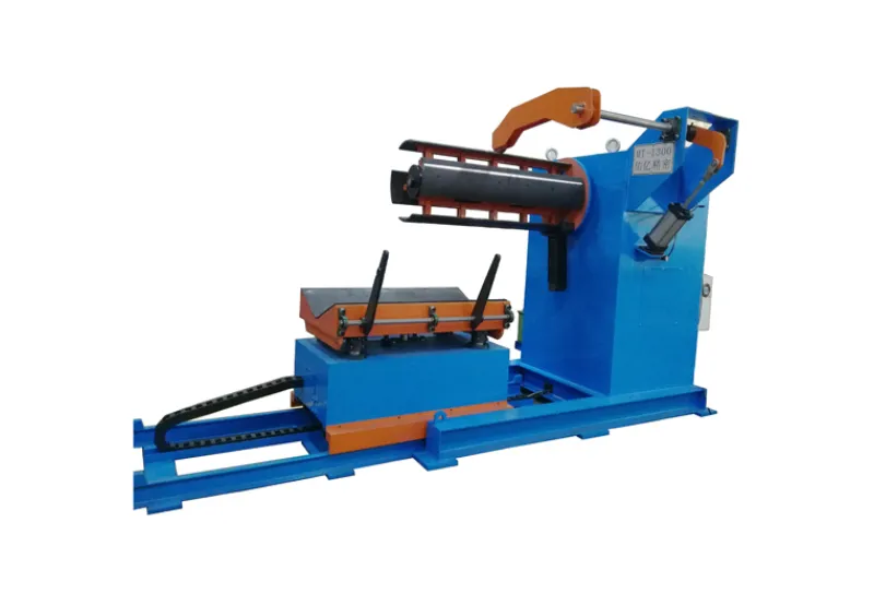 MT Series Heavy Duty Hydraulic Decoiler/Uncoiler with Automatic Coil Loading Carriage