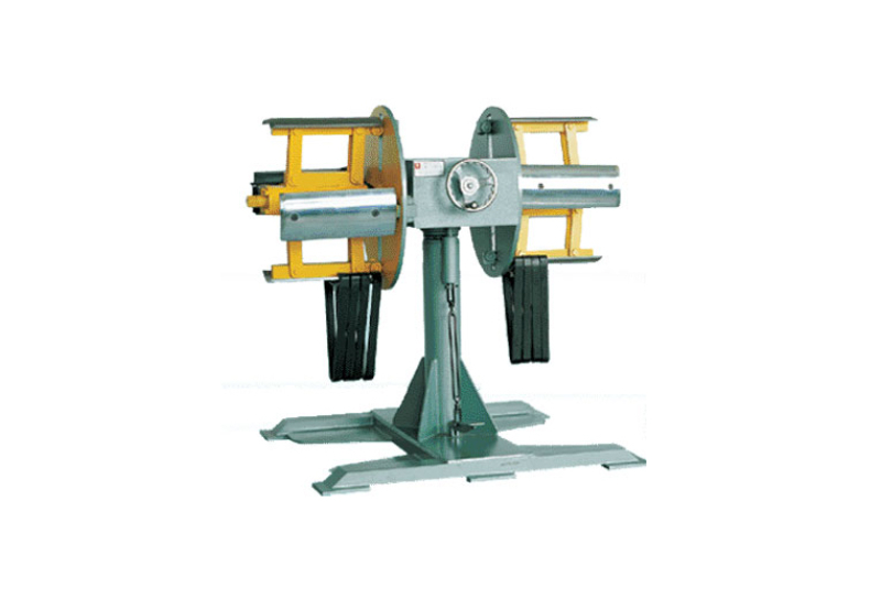KHT Series Dual-Station Decoiler/Uncoiler - Motorized & Idler Options for Metal Coil Processing