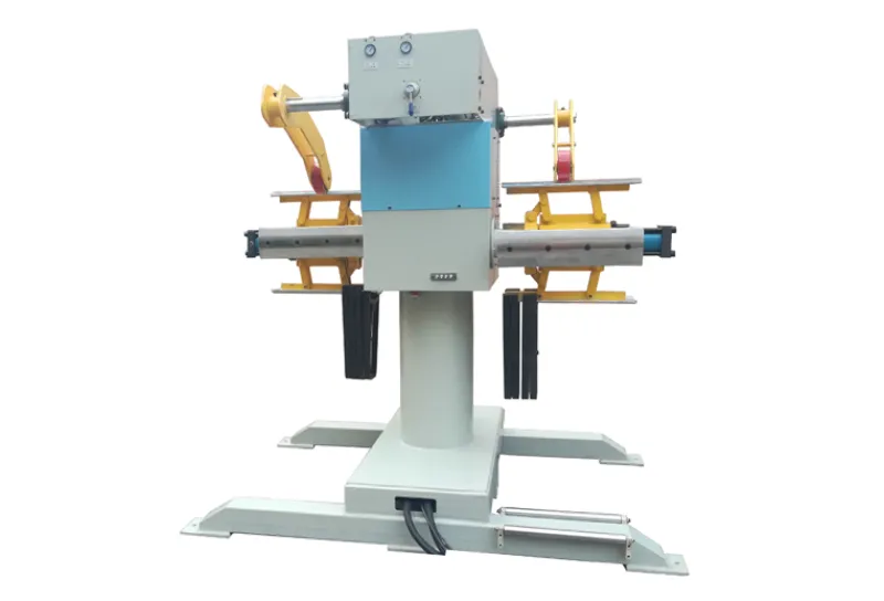 KHT Series Dual-Station Decoiler/Uncoiler - Motorized & Idler Options for Metal Coil Processing