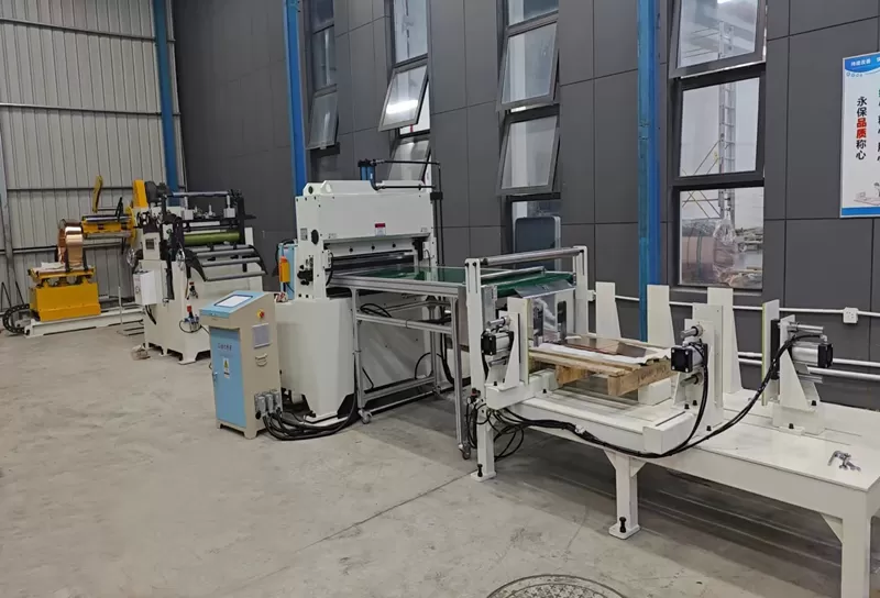 Copper Coil Cut to Length Line