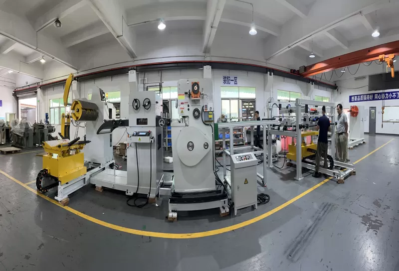 Hydrogen Fuel Cell Bipolar Plate Cut-to-Length Line