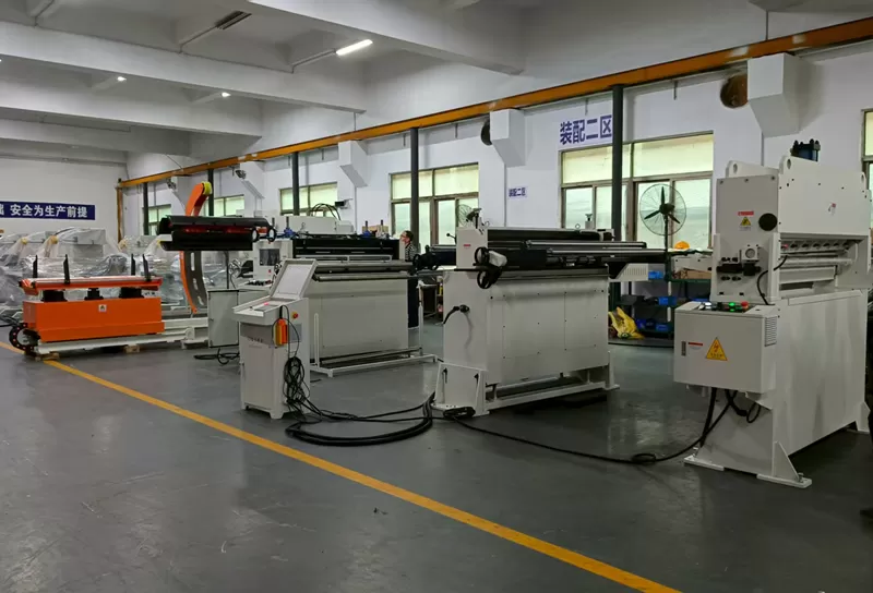 Cut to Length Line for Perforated Metal Sheets