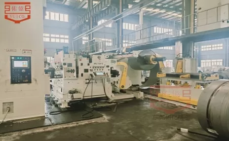 Case Study: 1250T Stamping Line Equipped with High-Strength Steel 3-in-1 Feeder for Automotive Chassis Parts