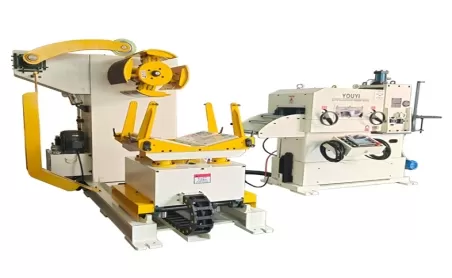 Function Overview: Compact Coil Feed Line with Optional Hydraulic Shear & Auto Oiling System