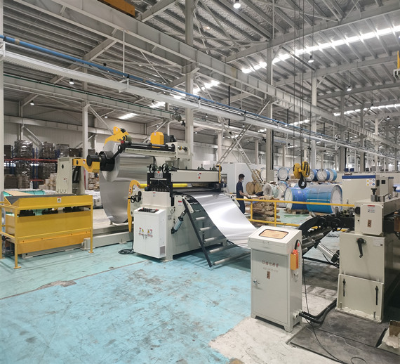 HTC-1600 Coil Processing Equipment for Lithium Battery Cover