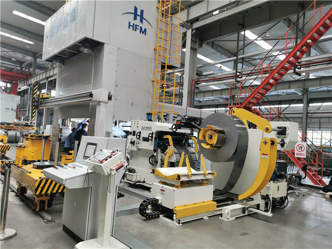 Compact Coil Feed Line for Automotive Parts Stamping Projects